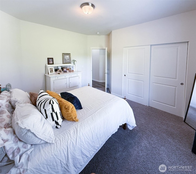 118 Woodview Ln, Napavine, WA 98596 - bedroom featuring a closet and carpet