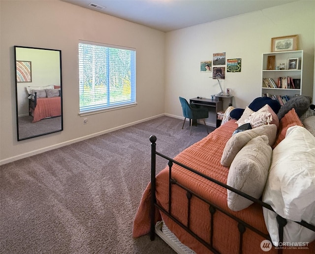 118 Woodview Ln, Napavine, WA 98596 - bedroom featuring carpet flooring, baseboards, and visible vents