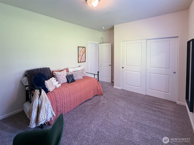 118 Woodview Ln, Napavine, WA 98596 - carpeted bedroom featuring baseboards and a closet