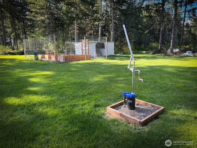 118 Woodview Ln, Napavine, WA 98596 - view of yard with a garden