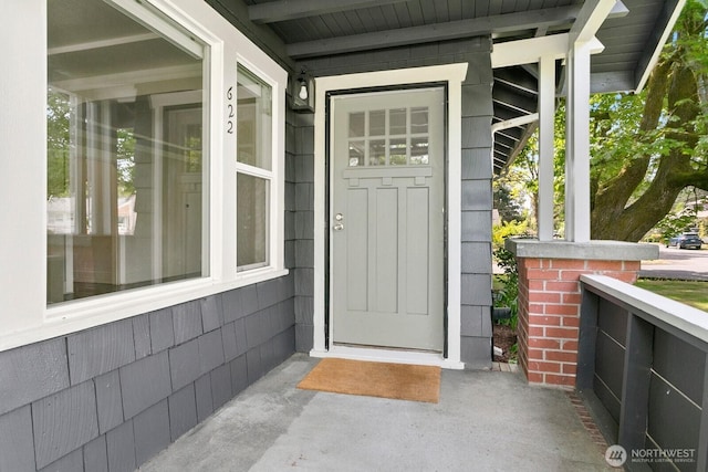 view of property entrance