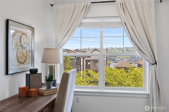 view of room details