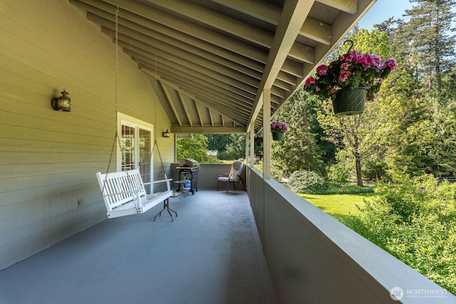 11451 O Ave, Anacortes, WA 98221 - view of patio / terrace with covered porch and area for grilling