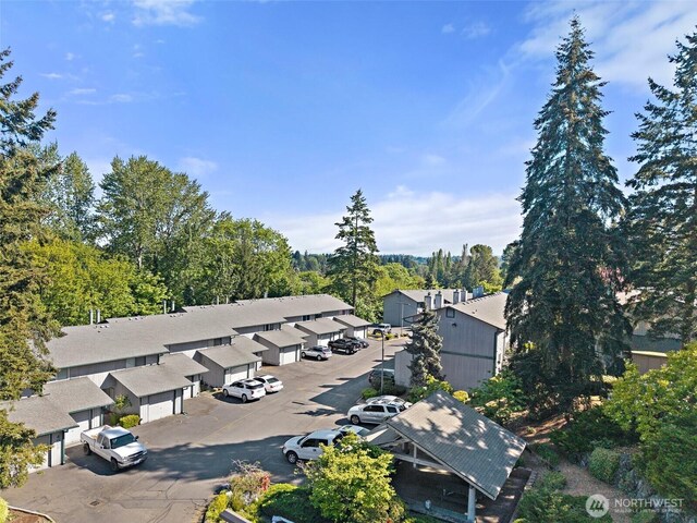 4008 S 158th St Unit J, Tukwila, WA 98188 - birds eye view of property with a residential view