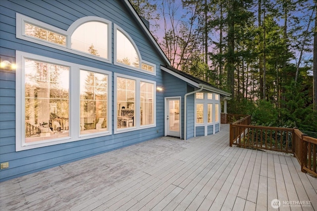 161 E Heron Cv, Shelton, WA 98584 - view of deck