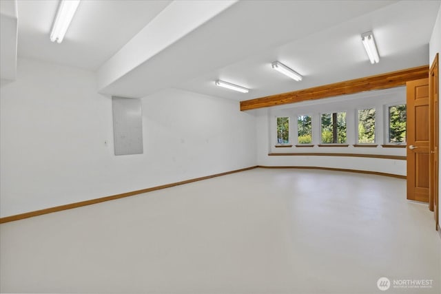 161 E Heron Cv, Shelton, WA 98584 - spare room with baseboards and finished concrete flooring