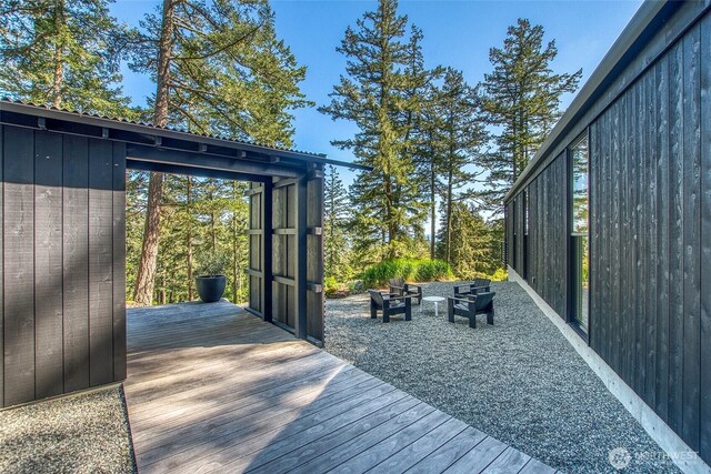51 Lakshmi Rd, Orcas Island, WA 98245 - view of deck