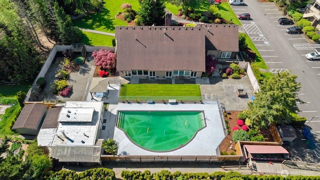 bird's eye view