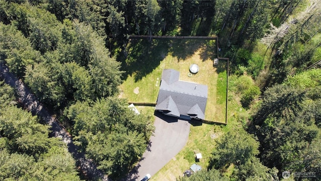 drone / aerial view