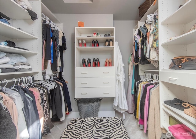 view of spacious closet