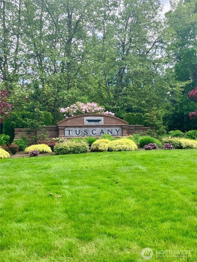 12938 196th Ct NE, Woodinville, WA 98077 - community / neighborhood sign with a lawn