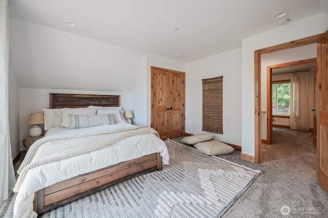 41 Hawkeye, Ronald, WA 98940 - bedroom with a closet, baseboards, and carpet floors
