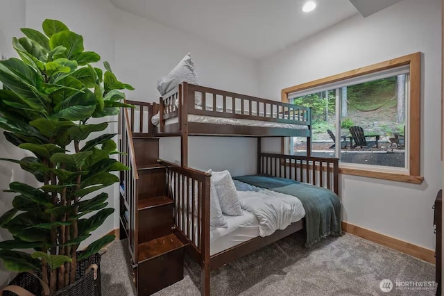 41 Hawkeye, Ronald, WA 98940 - carpeted bedroom featuring baseboards and recessed lighting