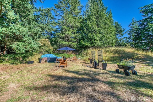 97 Snowberry Ln, Orcas Island, WA 98245 - view of green lawn