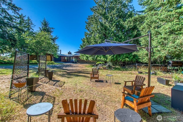97 Snowberry Ln, Orcas Island, WA 98245 - view of green lawn