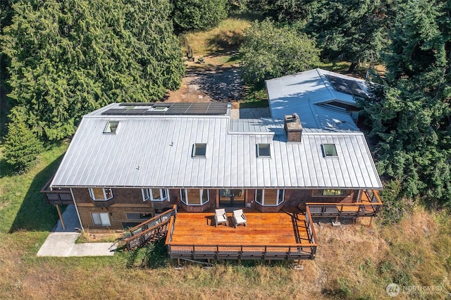 97 Snowberry Ln, Orcas Island, WA 98245 - view from above of property
