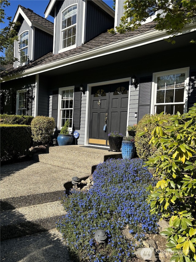 3123 240th Ave NE, Sammamish, WA 98074 - property entrance with board and batten siding