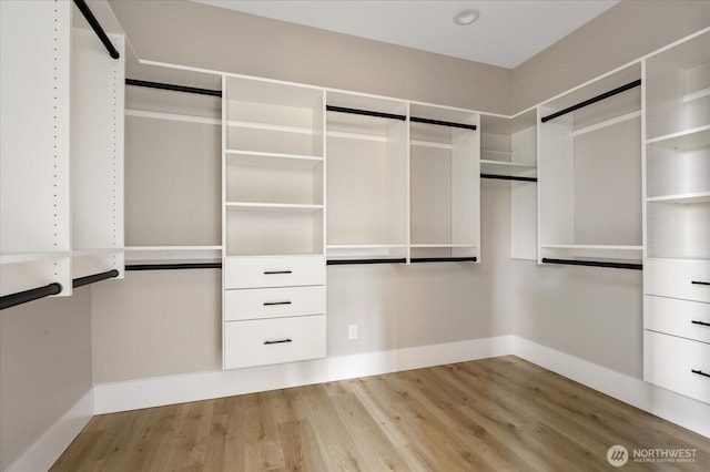 4306 Quaternary Rd, Clinton, WA 98236 - spacious closet with wood finished floors