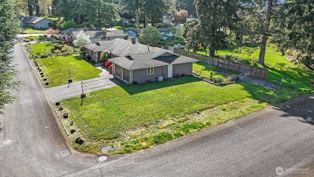 aerial view