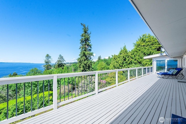 view of deck