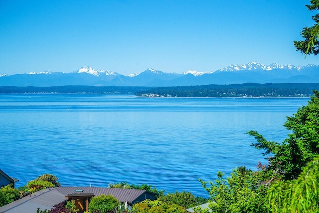 16781 15th Ave NW, Shoreline, WA 98177 - water view featuring mountains