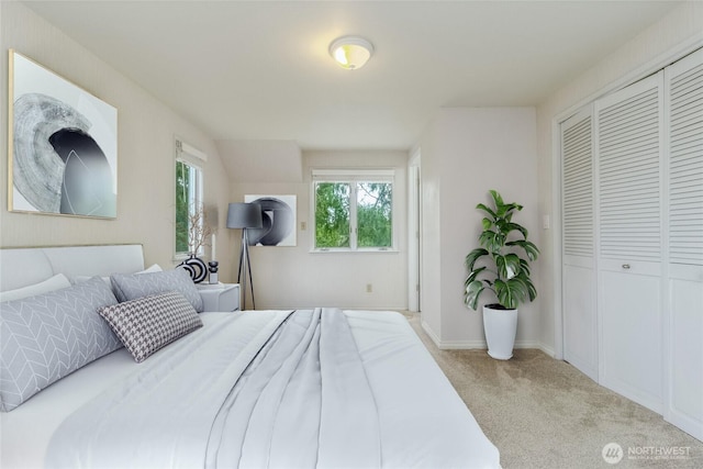 958 Abbott Rd, Walla Walla, WA 99362 - bedroom featuring baseboards, carpet, and a closet