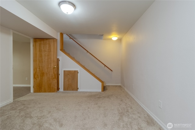 958 Abbott Rd, Walla Walla, WA 99362 - finished basement with carpet floors, baseboards, and stairs