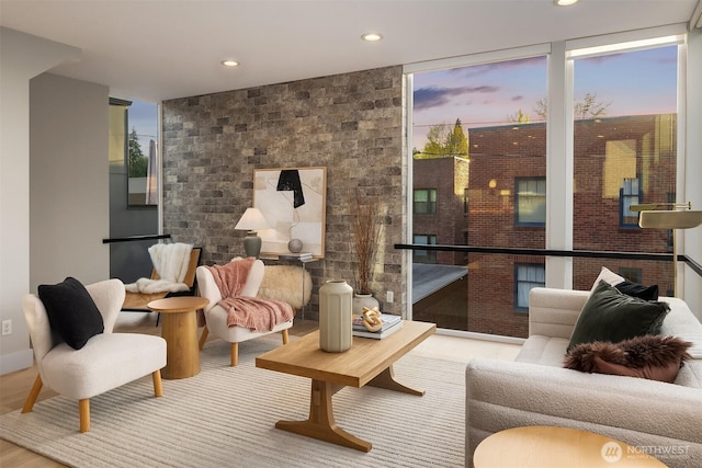 view of community lobby