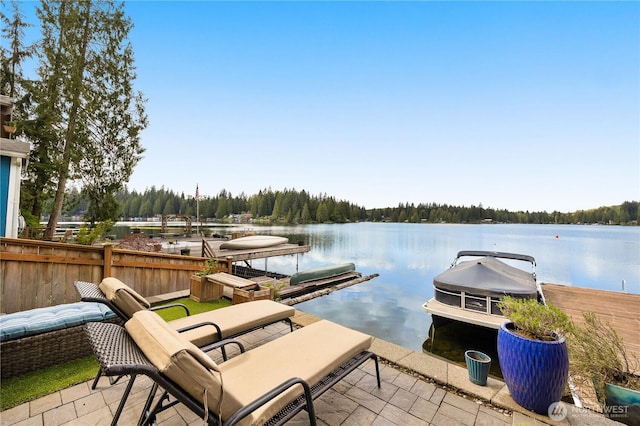 23821 S Lake Roesiger Rd, Snohomish, WA 98290 - dock area with a water view