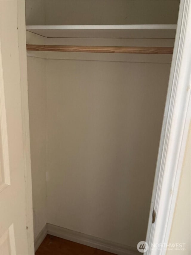 view of closet
