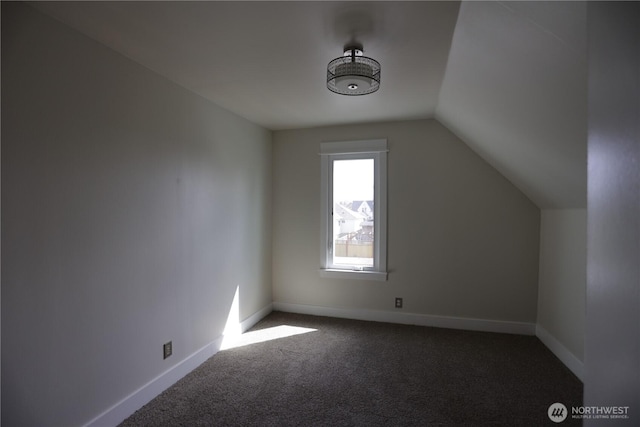 422 Chenault Ave, Hoquiam, WA 98550 - bonus room featuring carpet floors, baseboards, and vaulted ceiling