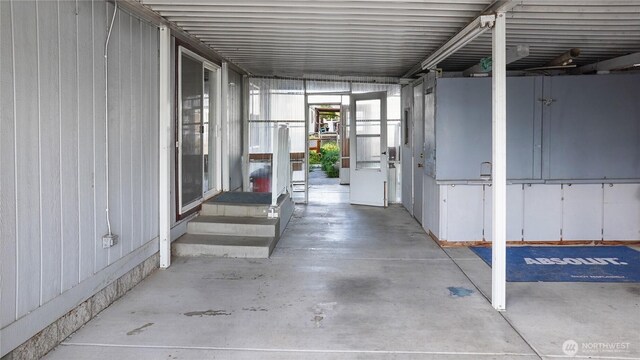 view of patio with entry steps