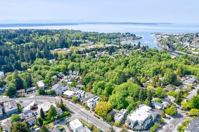 3236 W Government Way, Seattle, WA 98199 - aerial view with a water view and a residential view