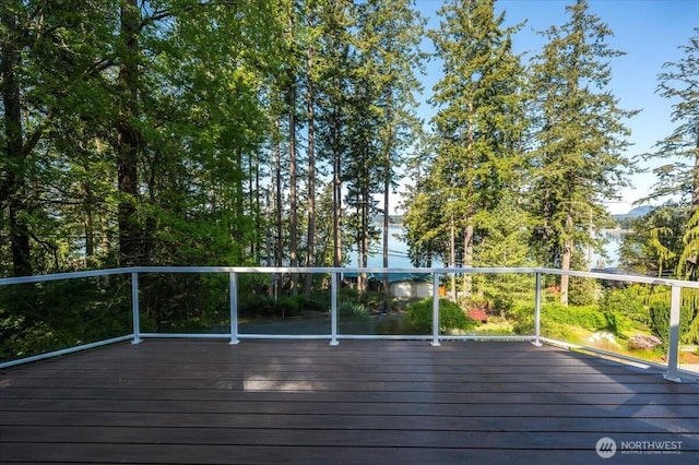 view of deck