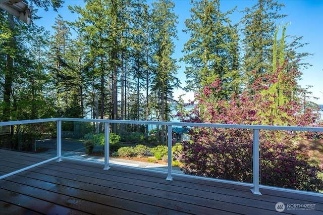 view of deck