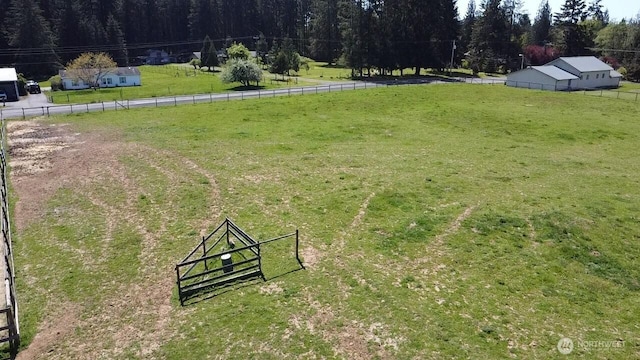 117 Hewitt Rd, Chehalis, WA 98532 - view of yard with a view of trees, fence, and a rural view