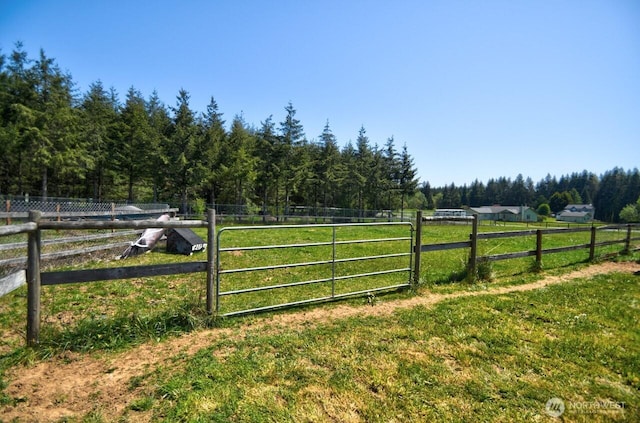 117 Hewitt Rd, Chehalis, WA 98532 - view of gate with a view of trees, a rural view, and fence