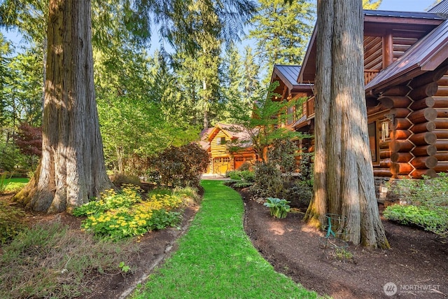 view of yard