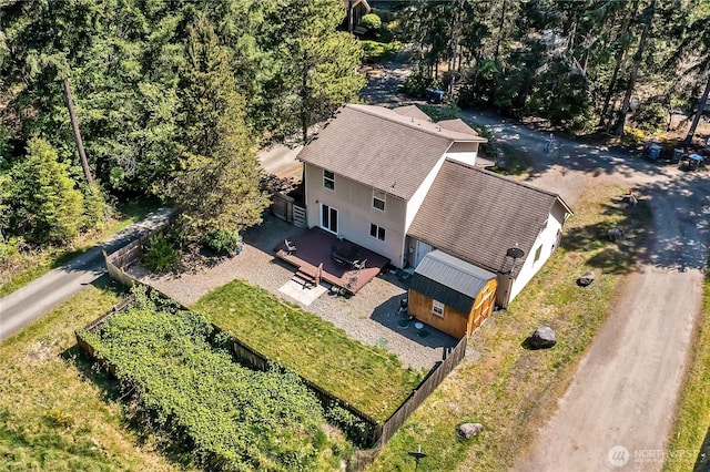 bird's eye view