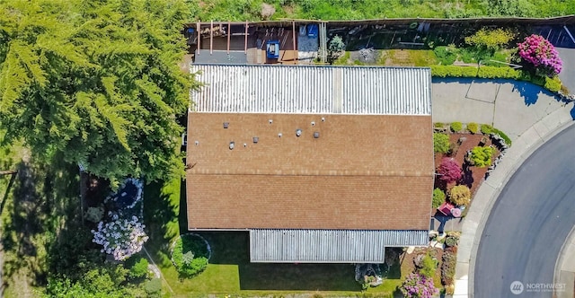aerial view