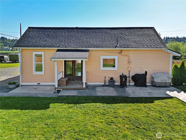 1517 Pioneer Hwy, Silvana, WA 98287 - rear view of house with a yard and a patio area