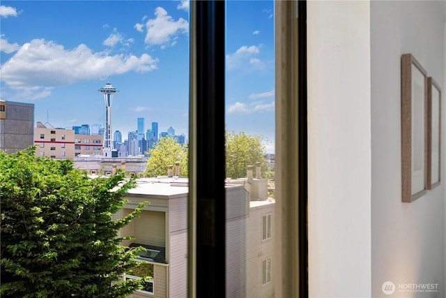 912 3rd Ave W Unit 303, Seattle, WA 98119 - doorway with a view of city