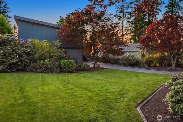 view of yard