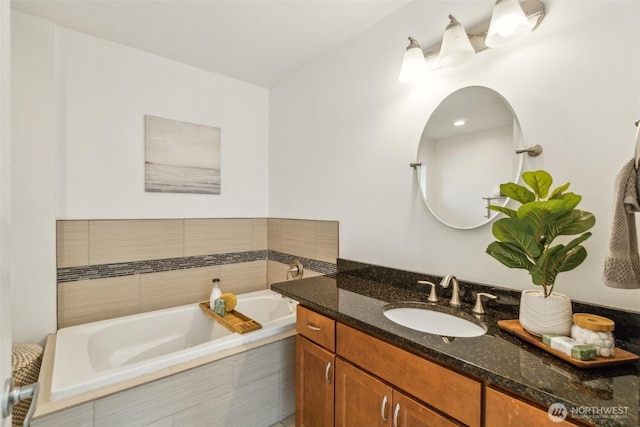 13503 Densmore Ave N, Seattle, WA 98133 - full bathroom with vanity and a bath