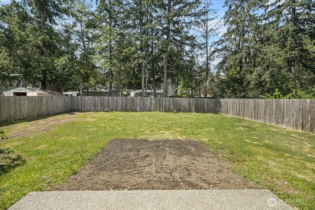 view of yard