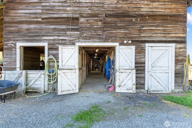 584 Gish Rd, Onalaska, WA 98570 - view of horse barn