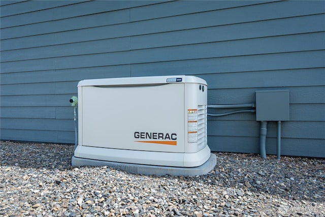 exterior details featuring a power unit