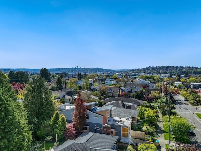 birds eye view of property featuring a residential view
