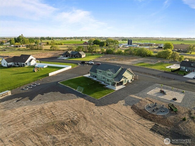drone / aerial view