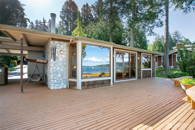 3003 Haxton Way, Bellingham, WA 98226 - view of wooden deck